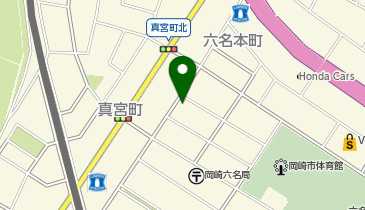 オリックスレンタカー 岡崎店の地図画像