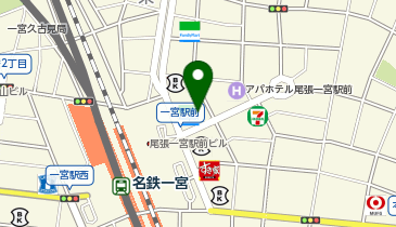 オリックスレンタカー 一宮駅前店の地図画像