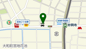 オリックスレンタカー 一宮店の地図画像