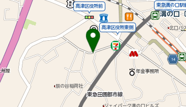 オリックスレンタカー 溝の口駅前店の地図画像