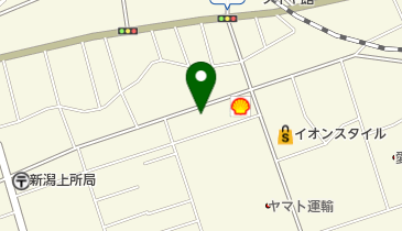 オリックスレンタカー 新潟上所店の地図画像