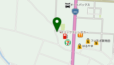 オリックスレンタカー 新発田店の地図画像