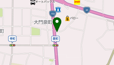オリックスレンタカー 塩尻店の地図画像