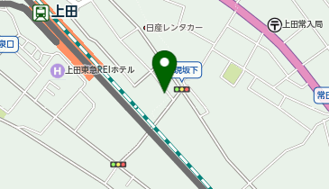 オリックスレンタカー 上田店の地図画像