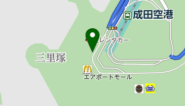 タイムズカーレンタル 成田空港第1ターミナルカウンター店の地図画像