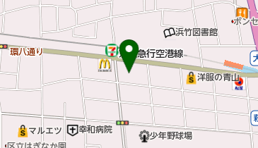 タイムズカーレンタル 羽田店の地図画像