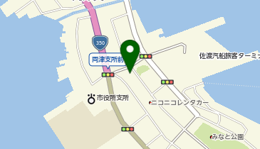 タイムズカーレンタル 佐渡両津店の地図画像