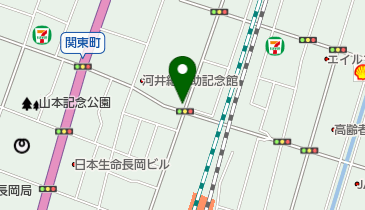 タイムズカーレンタル 長岡店の地図画像