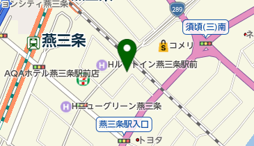 タイムズカーレンタル 燕三条店の地図画像