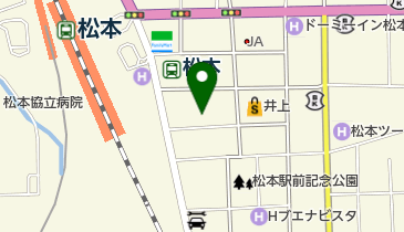 タイムズカーレンタル 松本駅前店の地図画像