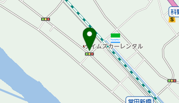 タイムズカーレンタル 上田店の地図画像