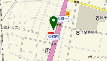 タイムズカーレンタル 津店の地図画像