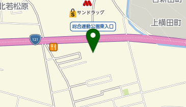 Jネットレンタカー 宇都宮若松原店の地図画像