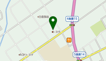 トヨタレンタカー 岩見沢店の地図画像