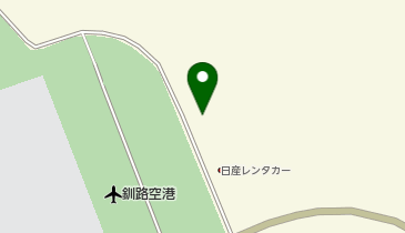 オリックスレンタカー 釧路空港店の地図画像