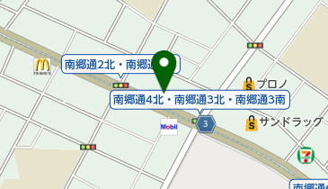 ホンダレンタカー 南郷通店の地図画像
