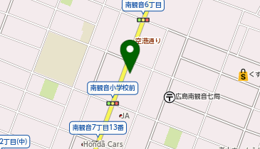 日産レンタカー 広島南観音店の地図画像
