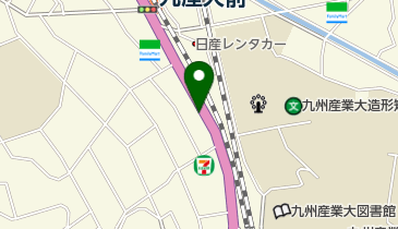 トヨタレンタカー 産大前店の地図画像