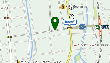 トヨタレンタカー 飯塚駅前店の地図画像