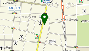 タイムズカーレンタル 宮崎駅前店の地図画像