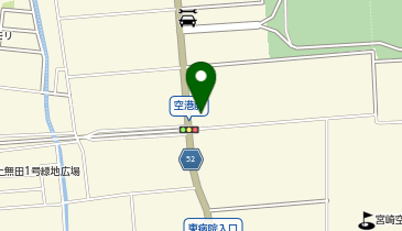 タイムズカーレンタル 宮崎空港前店の地図画像