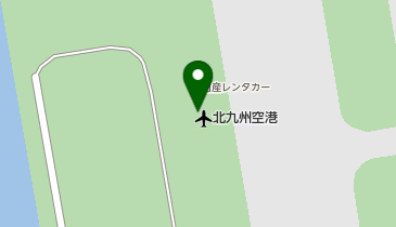 バジェットレンタカー 北九州空港店の地図画像