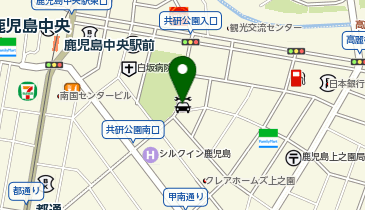 バジェットレンタカー 鹿児島中央駅前店の地図画像