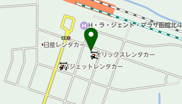 タイムズカーレンタル 新函館北斗駅前店の地図画像