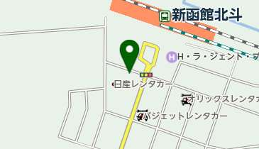 トヨタレンタカー 新函館北斗駅前店の地図画像