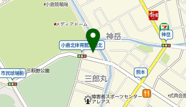 トヨタレンタカー 北九州メディアドーム前店の地図画像