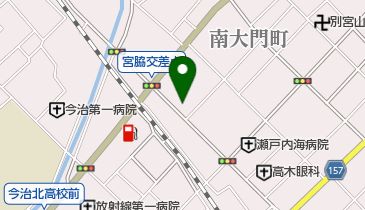 トヨタレンタカ- 今治店の地図画像