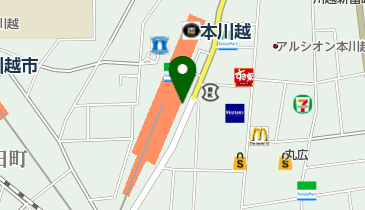 トヨタレンタカー 本川越駅前店の地図画像