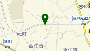 トヨタレンタカー 所沢駅西口店の地図画像