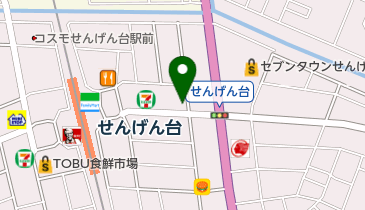 トヨタレンタカー せんげん台駅前店の地図画像