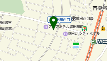 トヨタレンタカー JR成田駅西口店の地図画像