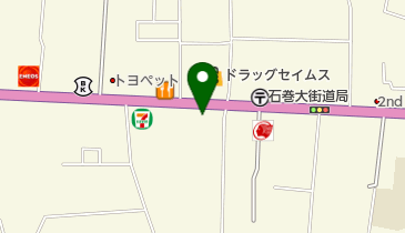 トヨタレンタカー 石巻店の地図画像
