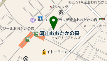 トヨタレンタカー 流山おおたかの森駅前店の地図画像