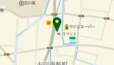 トヨタレンタカー 新古川店の地図画像