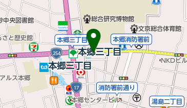 トヨタレンタカー 本郷三丁目駅前店の地図画像
