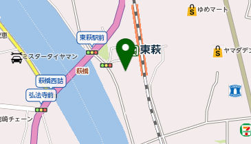 トヨタレンタカー 萩店の地図画像