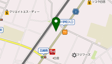 トヨタレンタカー 日吉店の地図画像