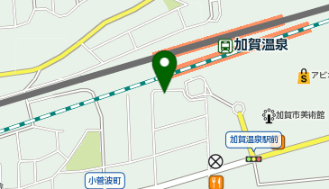 トヨタレンタカー 加賀温泉駅前店の地図画像