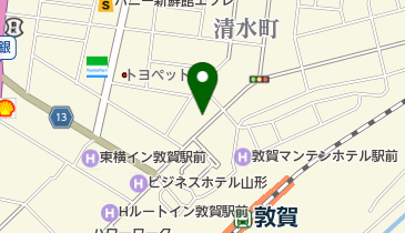 トヨタレンタカー 敦賀駅前店の地図画像