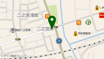 トヨタレンタカー 磐田店の地図画像