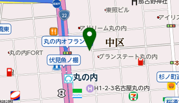 トヨタレンタカー 丸の内駅前店の地図画像