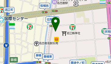 トヨタレンタカー 桜通伝馬橋店の地図画像