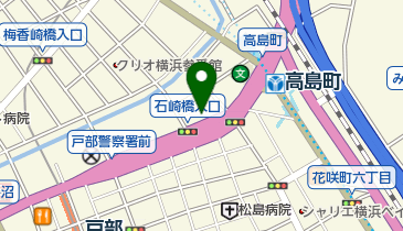 ニッポンレンタカー 横浜戸部高島町営業所の地図画像