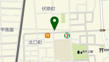 オリックスレンタカー 西宮北口店の地図画像