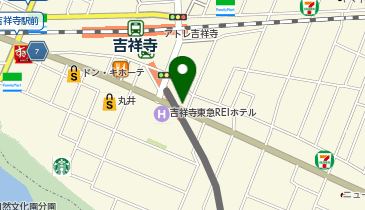 ニッポンレンタカー 吉祥寺営業所の地図画像