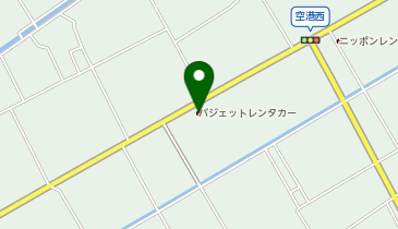 バジェットレンタカー 出雲空港店の地図画像